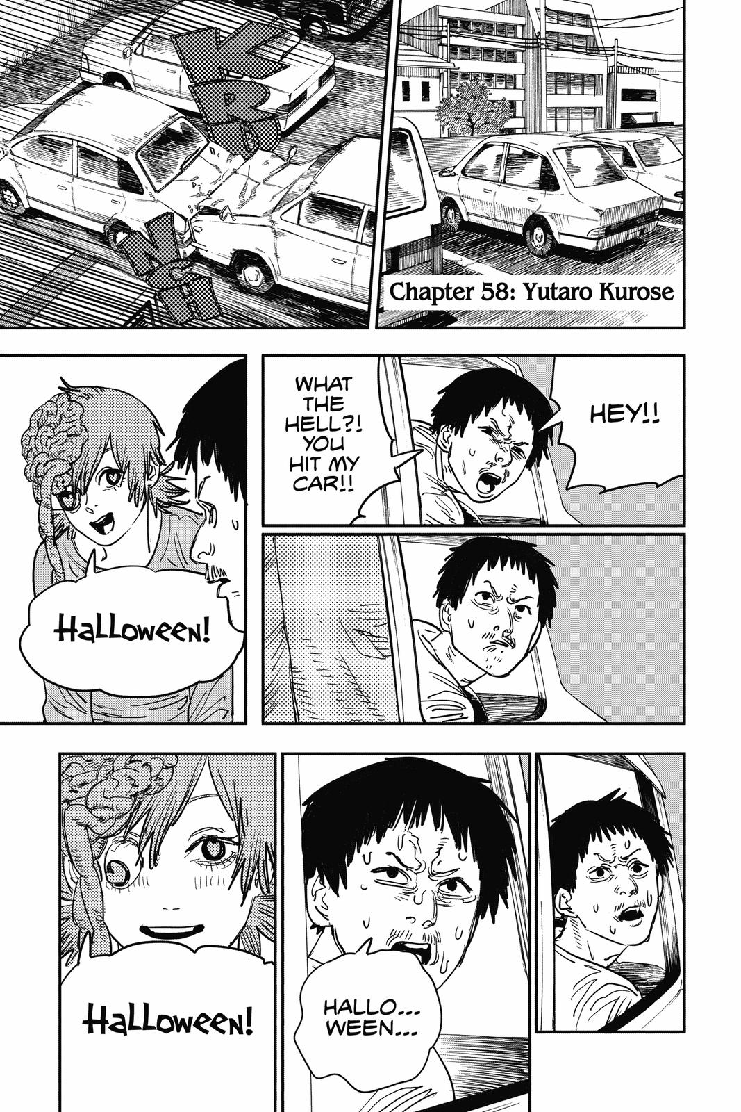 Chainsaw Man Manga Chapter 58 page 1 - Yutaro Kurose