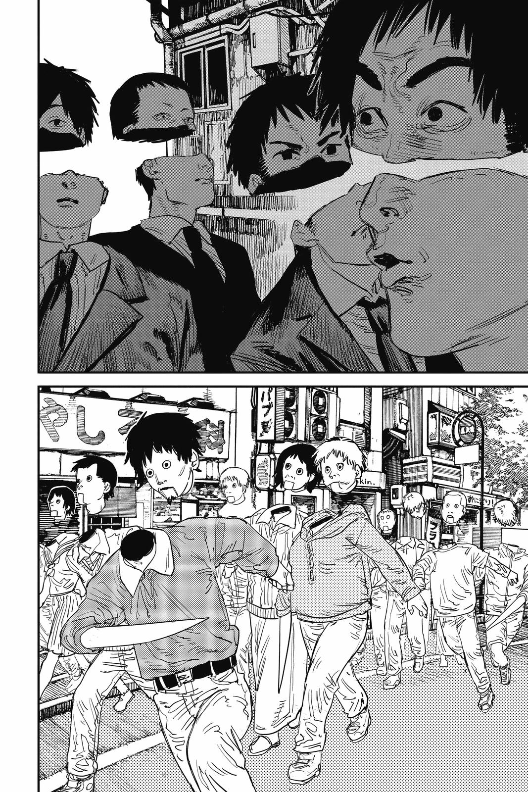 Chainsaw Man Manga Chapter 60 page 14 - Quanxi and Fiends' 49-Person Massacre