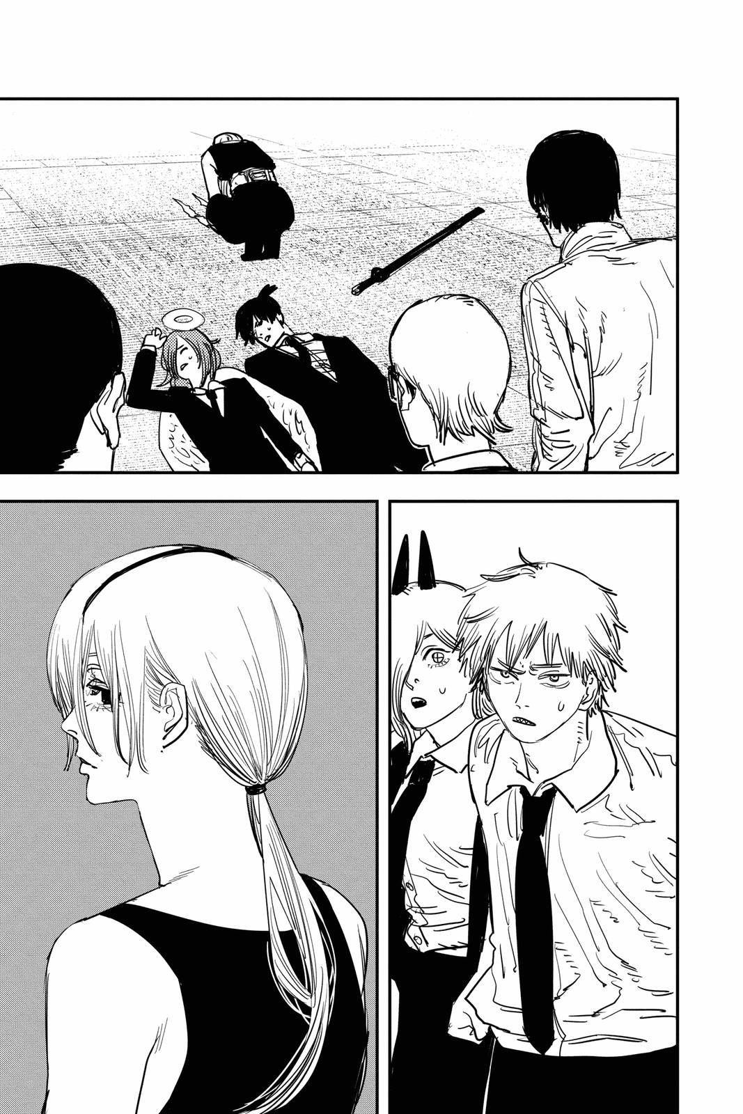 Chainsaw Man Manga Chapter 60 page 20 - Quanxi and Fiends' 49-Person Massacre