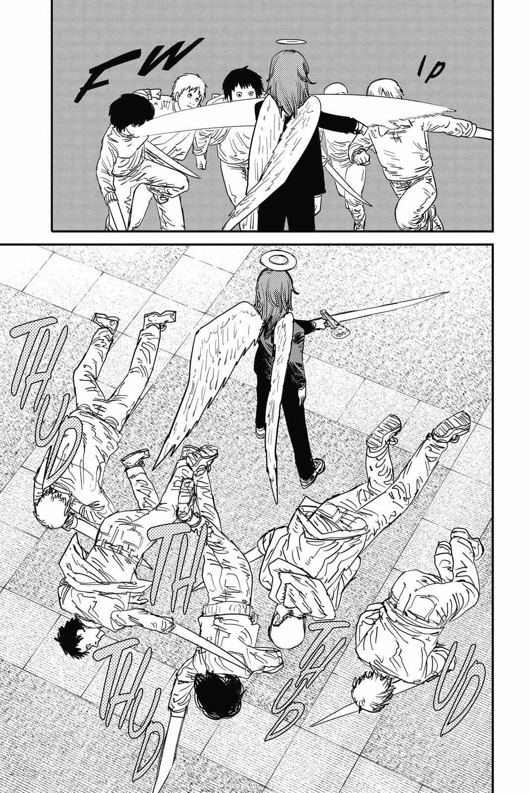 Chainsaw Man Manga Chapter 60 page 5 - Quanxi and Fiends' 49-Person Massacre