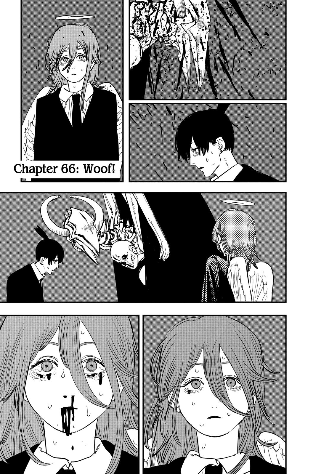 Chainsaw Man Manga Chapter 66 page 1 - Woof!