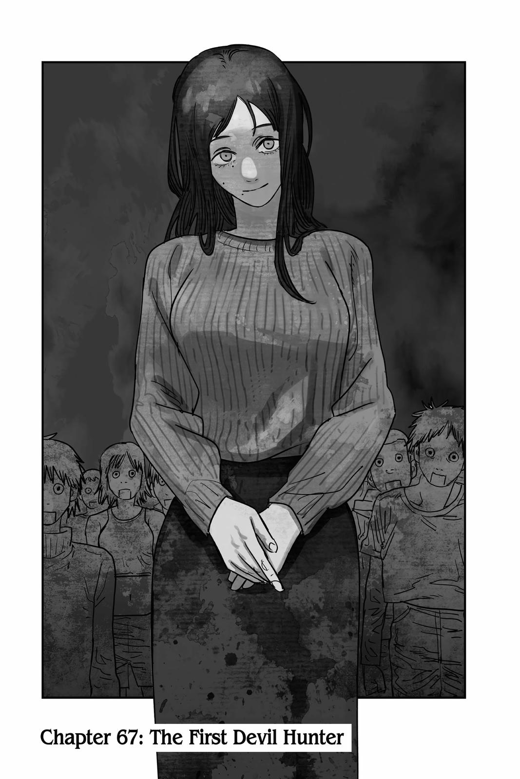 Chainsaw Man Manga Chapter 67 page 1 - The First Devil Hunter