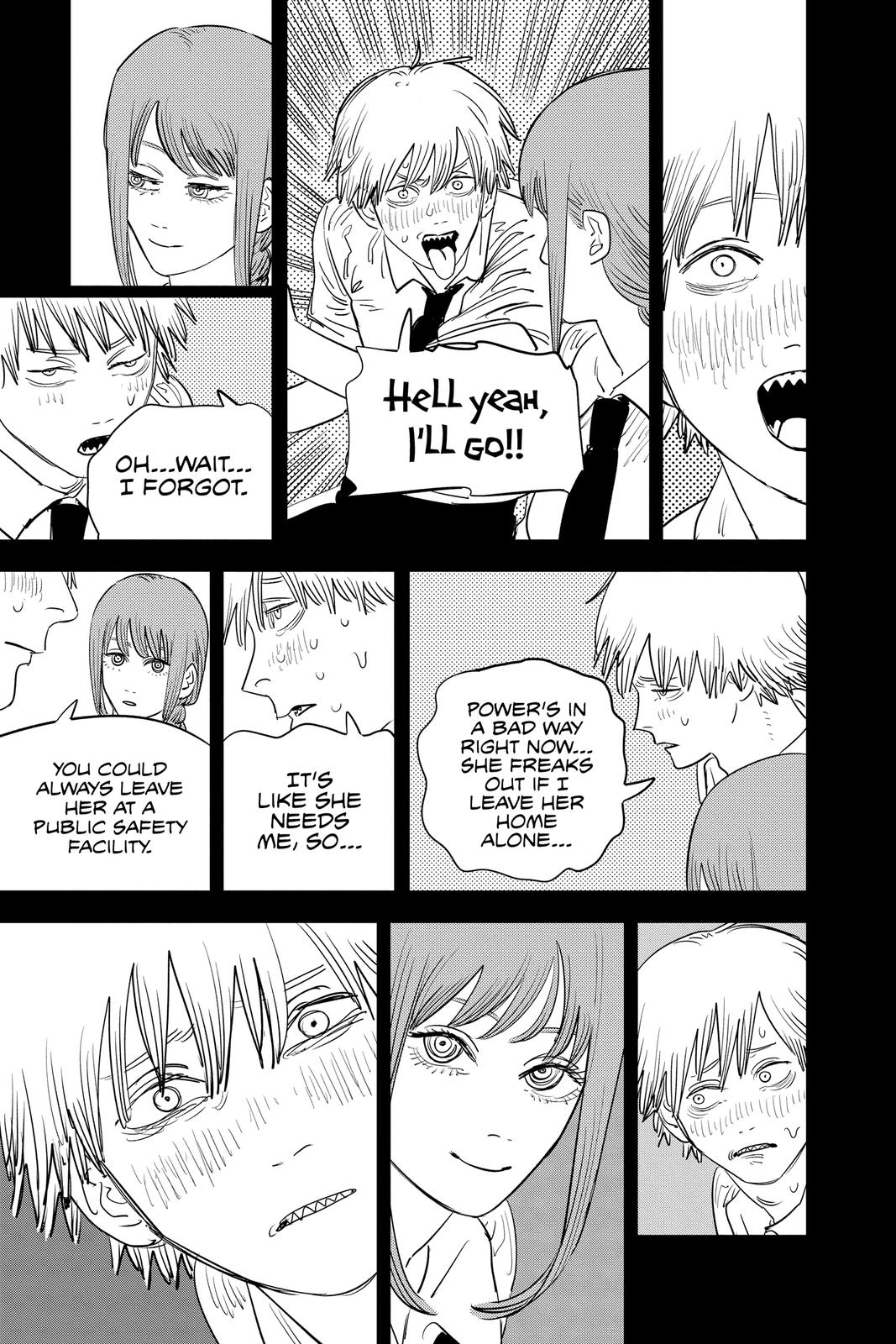 Chainsaw Man Manga Chapter 71 page 16 - Bath