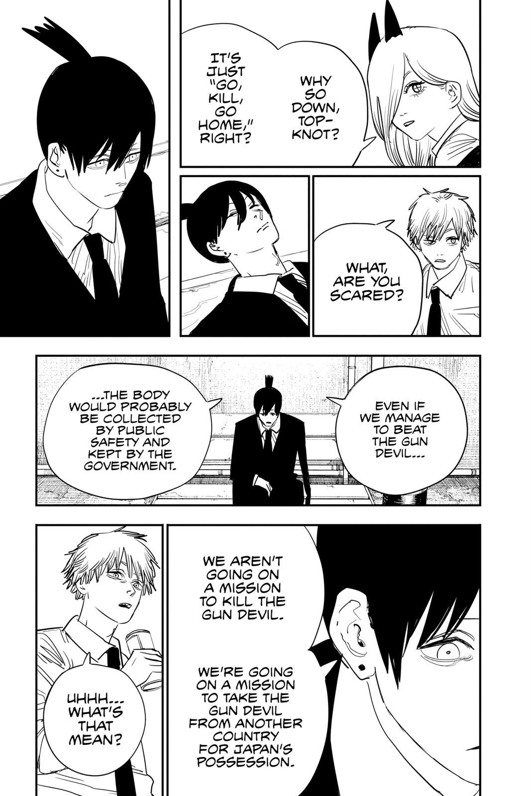 Chainsaw Man Manga Chapter 73 page 15 - Everyday Life No More