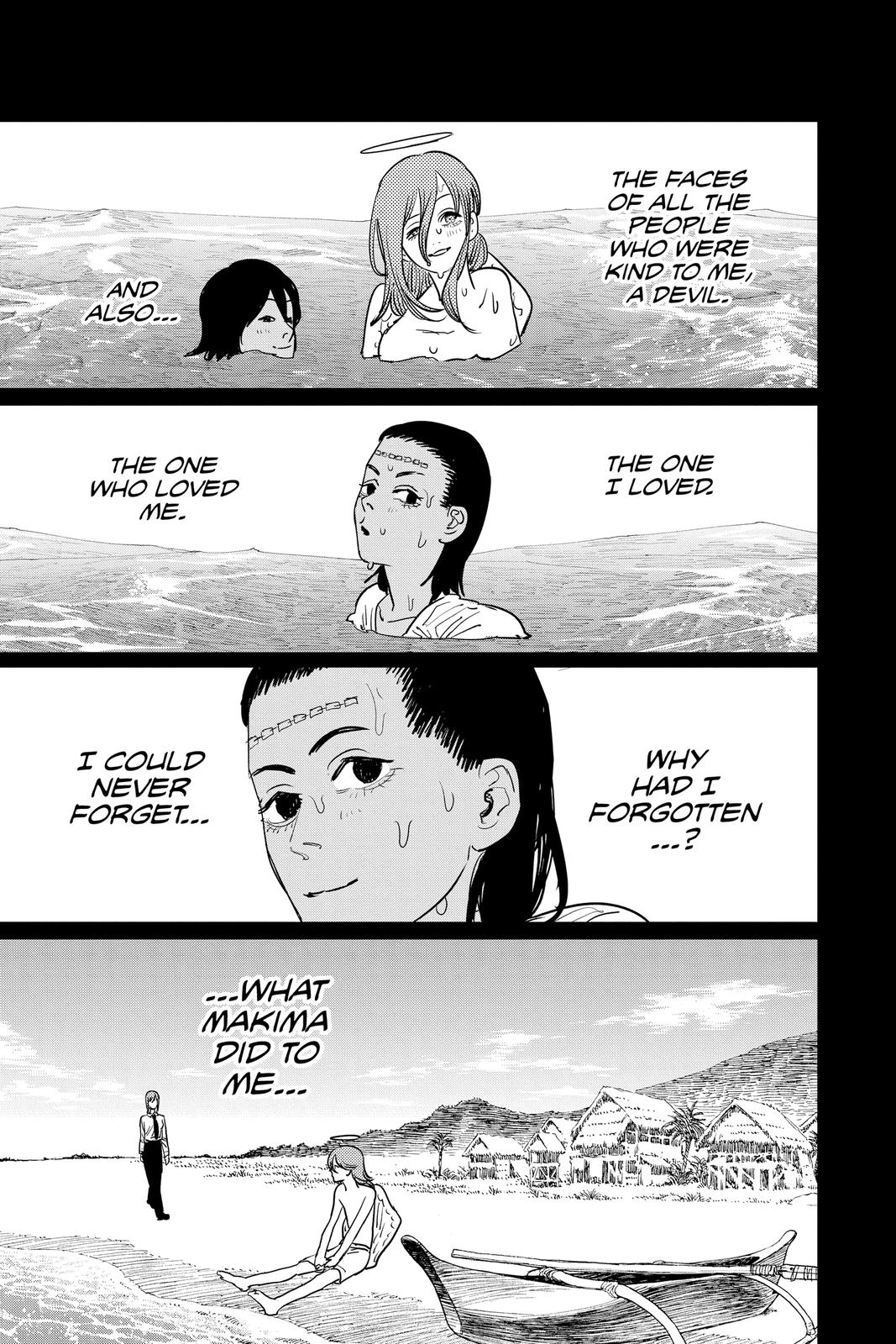 Chainsaw Man Manga Chapter 74 page 15 - What the Waves Say