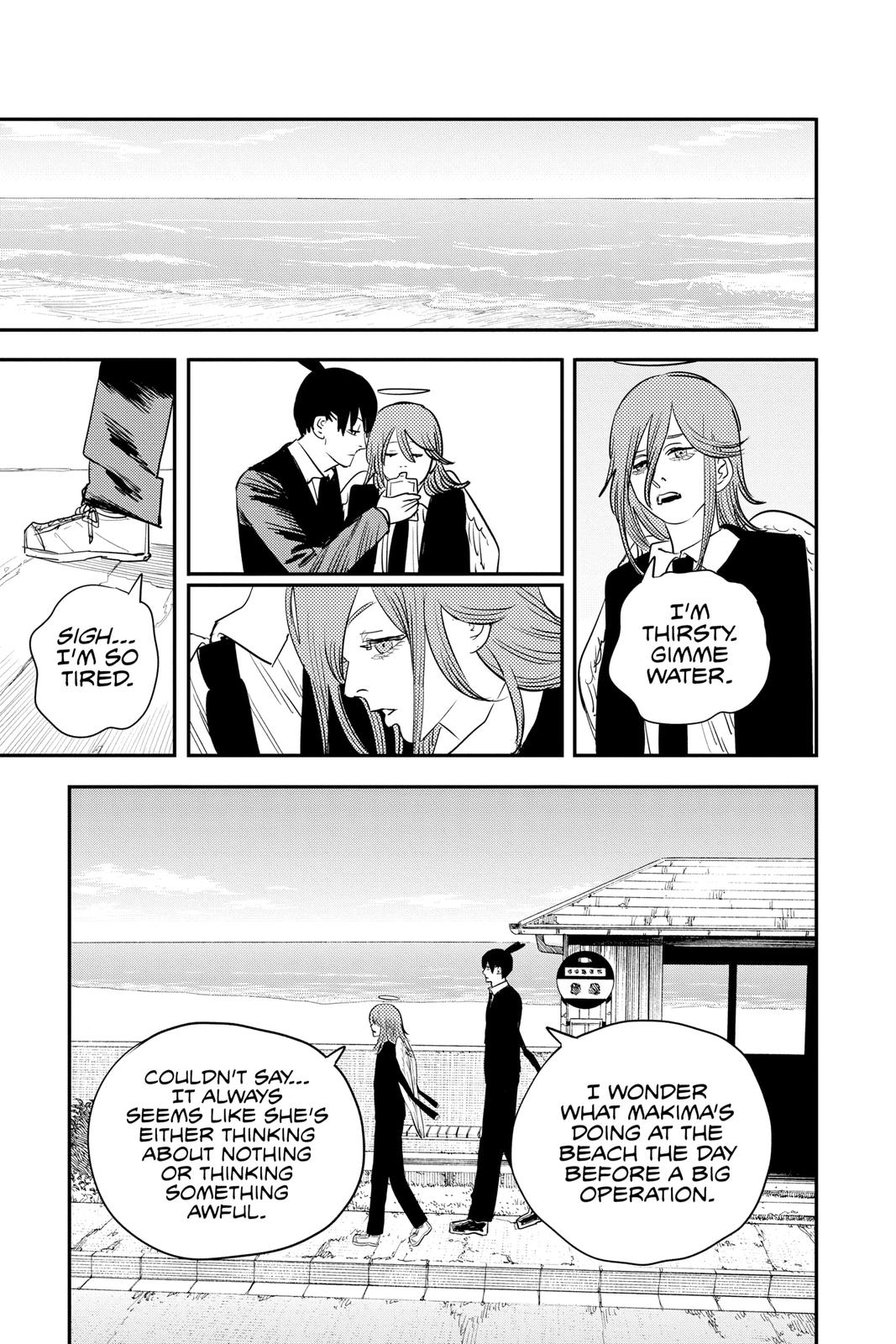 Chainsaw Man Manga Chapter 74 page 5 - What the Waves Say