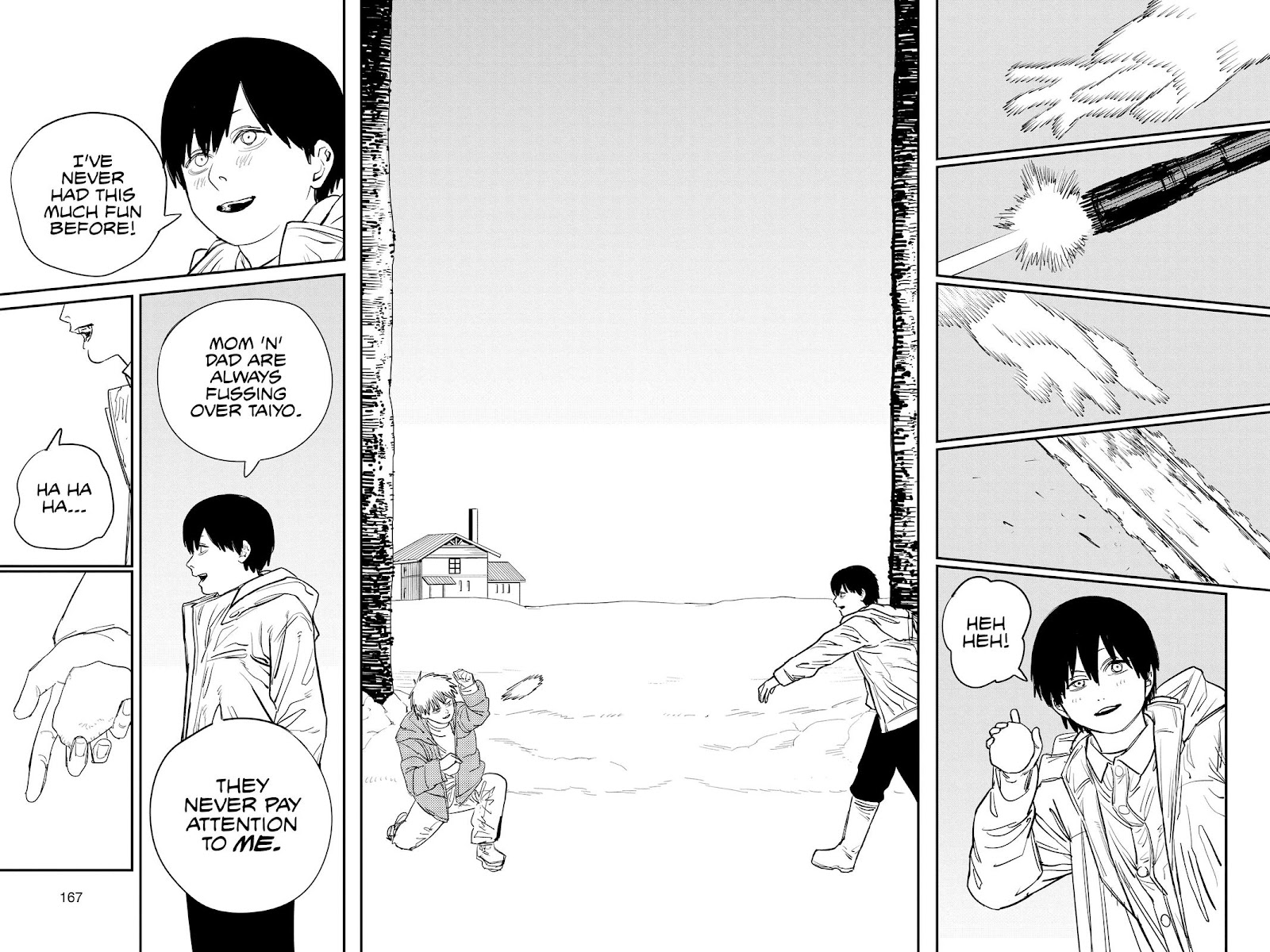 Chainsaw Man Manga Chapter 78 page 14 - Snowball Fight