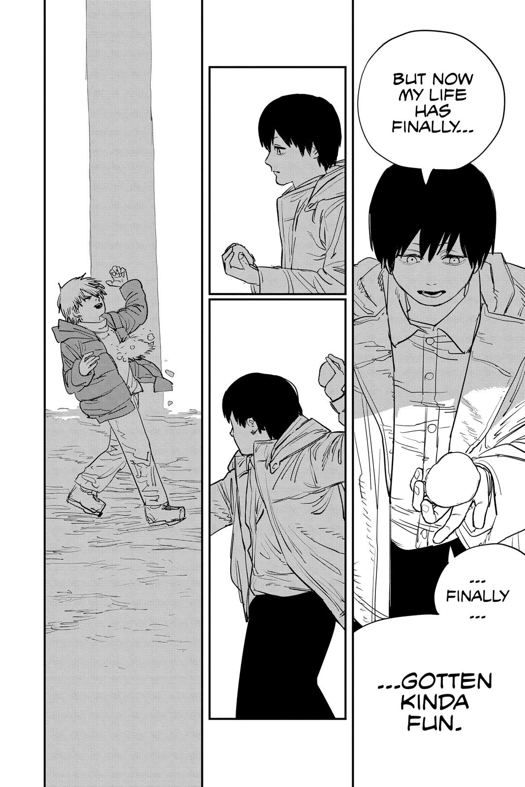 Chainsaw Man Manga Chapter 78 page 15 - Snowball Fight