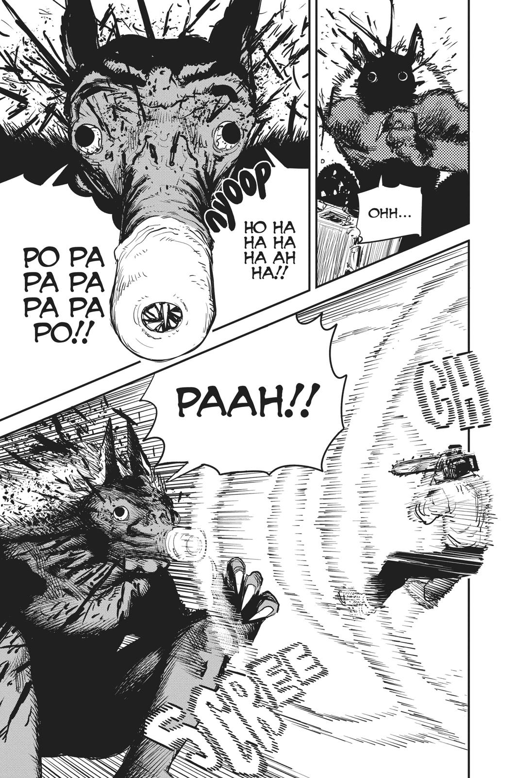 Chainsaw Man Manga Chapter 8 page 17 - Chainsaw vs. Bat