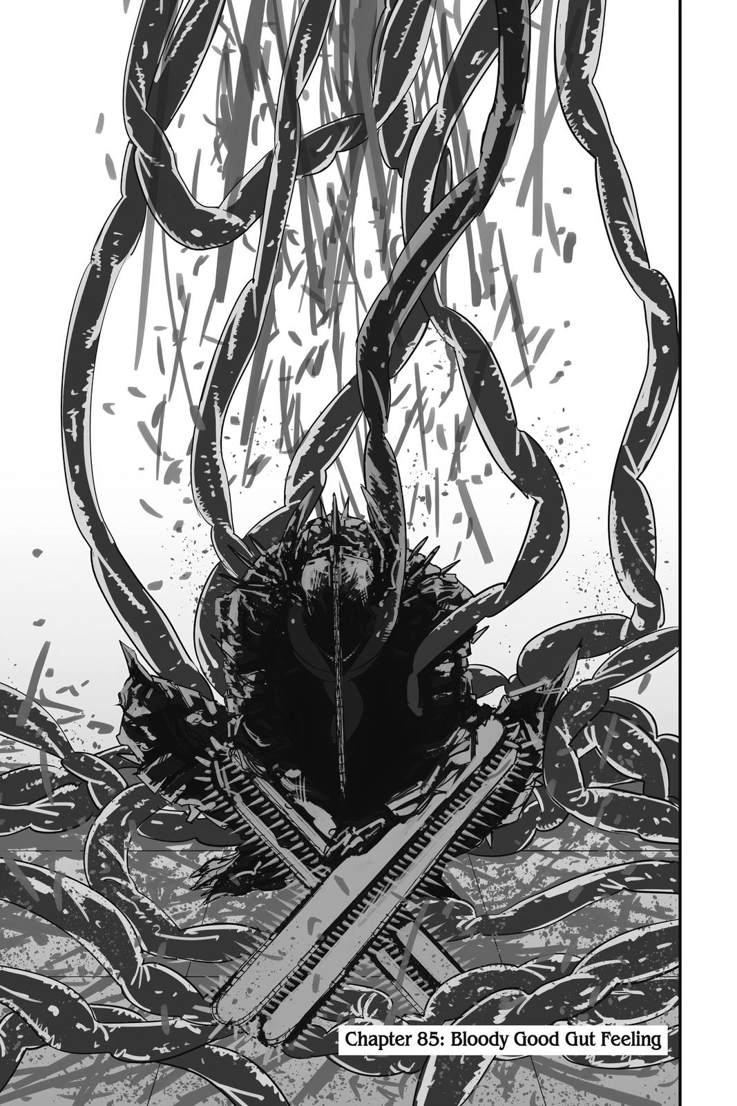 Chainsaw Man Manga Chapter 85 page 1 - Bloody Good Gut Feeling
